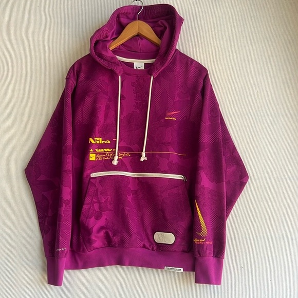 NIKE Mens Size Large Standard Issue Basketball Pullover Hoodie DRI-FIT - Picture 10 of 16